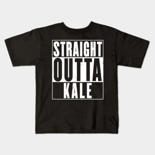 Straight Outta Kale Kids T-Shirt